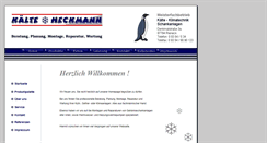 Desktop Screenshot of kaelte-heckmann.de